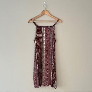 Rachel Zoe Black and Red Striped Mini Dress